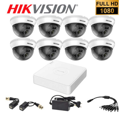 Комплект видеонаблюдения Hikvision 8INDOOR FullHD