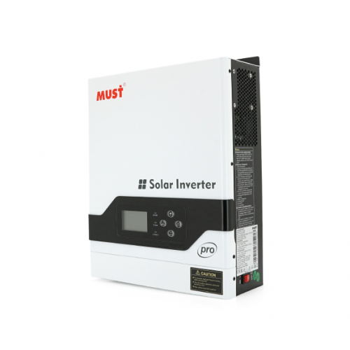 Гібридний інвертор MUST PV18-3224PRO, 3200W, 24V, струм заряду 1-80А, 160-275V, MPPT (80А, 450 Vdc)Parallel