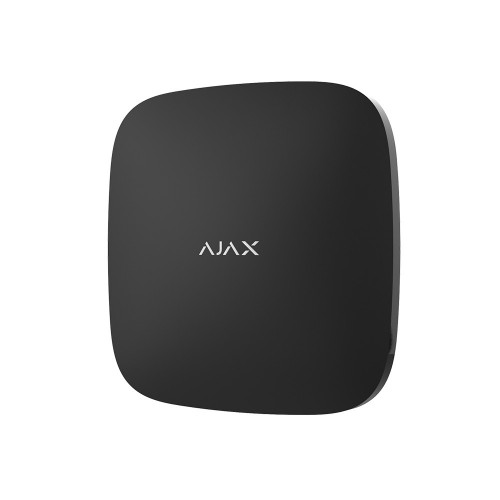 Інтелектуальна централь Ajax Hub Plus black з підтримкою 2 SIM-карт і Wi-Fi