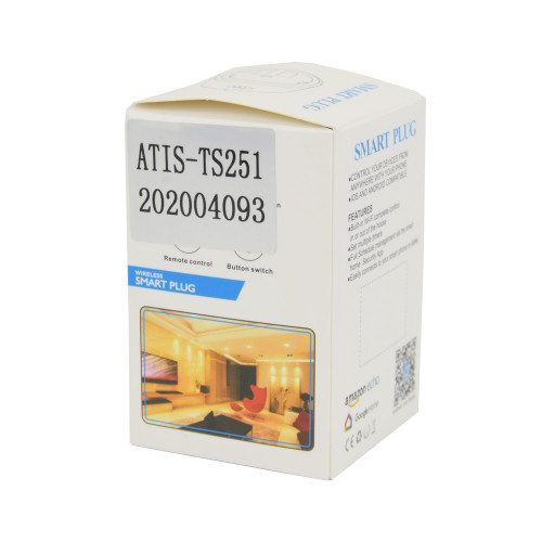Умная Wi-Fi розетка ATIS-TS251