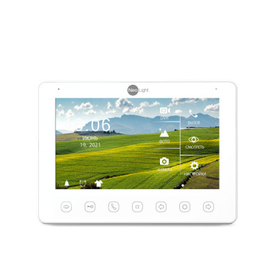 Видеодомофон 7" NeoLight OMEGA+ HD с детектором движения и записью видео