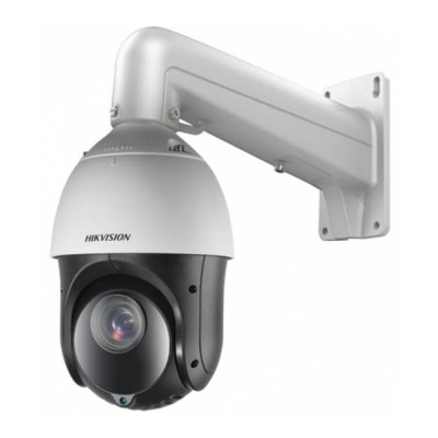 IP Speed Dome видеокамера 4 Мп Hikvision DS-2DE4425IW-DE(T5) (4.8-120 мм) с кронштейном и видеоаналитикой для системы видеонаблюдения