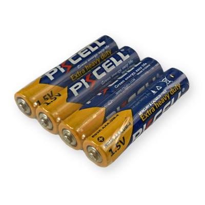 Батарейка PKCELL Extra Heavy Duty AAA R03P 1.5V, 4шт./пленка