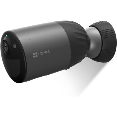 IP-відеокамера вулична з Wi-Fi 2 Мп EZVIZ CS-BC1C (4MP,W1) (2.8 мм) із вбудованим акумулятором для системи відеоспостереження