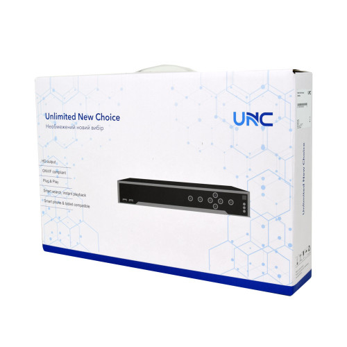 IP відеореєстратор UNC NVR5116 U мережевий 16-х канальний