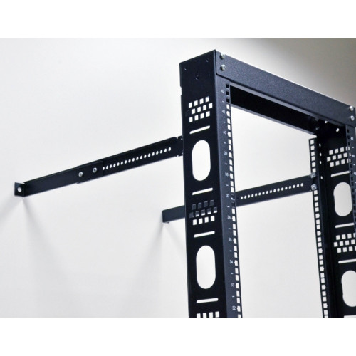 Комплект фіксаторів однорамної стійки до стіни, сірий