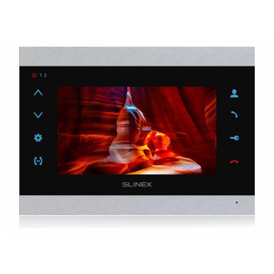 Відеодомофон Slinex SL-07N Cloud (silver+black) з Wi-Fi, детектором руху і записом відео Відеодомофон Slinex SL-07N Cloud (silver+black) з Wi-Fi, детектором руху і записом відео