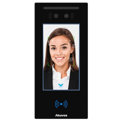 Термінал контролю доступу Akuvox A05C (розпізнавання облич, NFC, BLE)